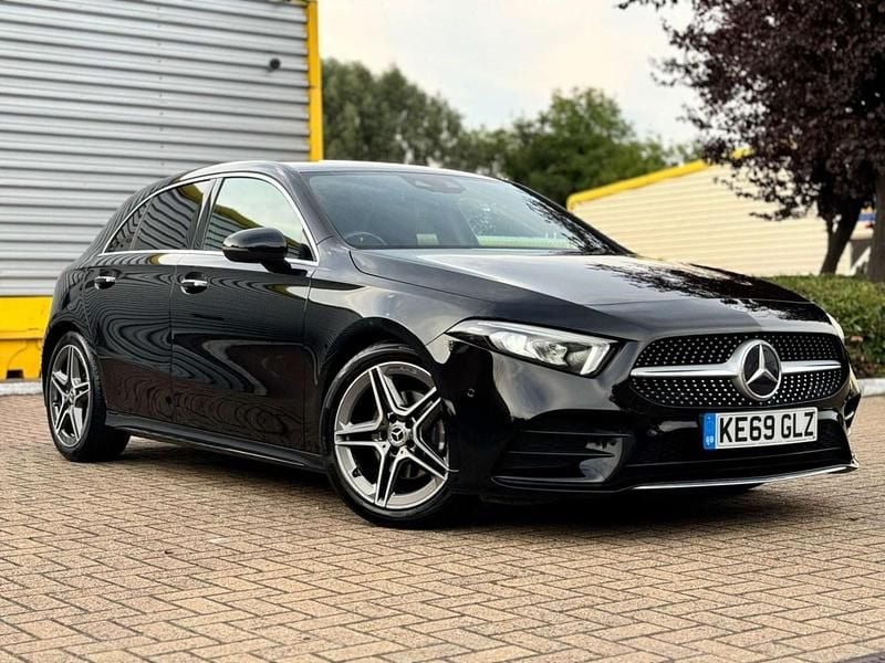 Black Used 2020 Mercedes A200 AMG line Hatchback | £16,995 (Good price) - Image 1/4