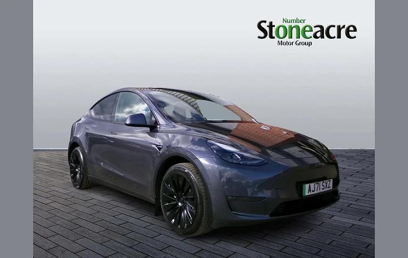 Used Tesla Model Y Long Range AWD 378 kW (514 HP) 2022 Grey SUV