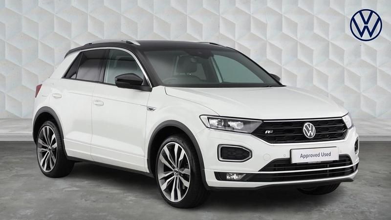 Used VW T-Roc R-line 190 HP (139 kW) 2021 White SUV