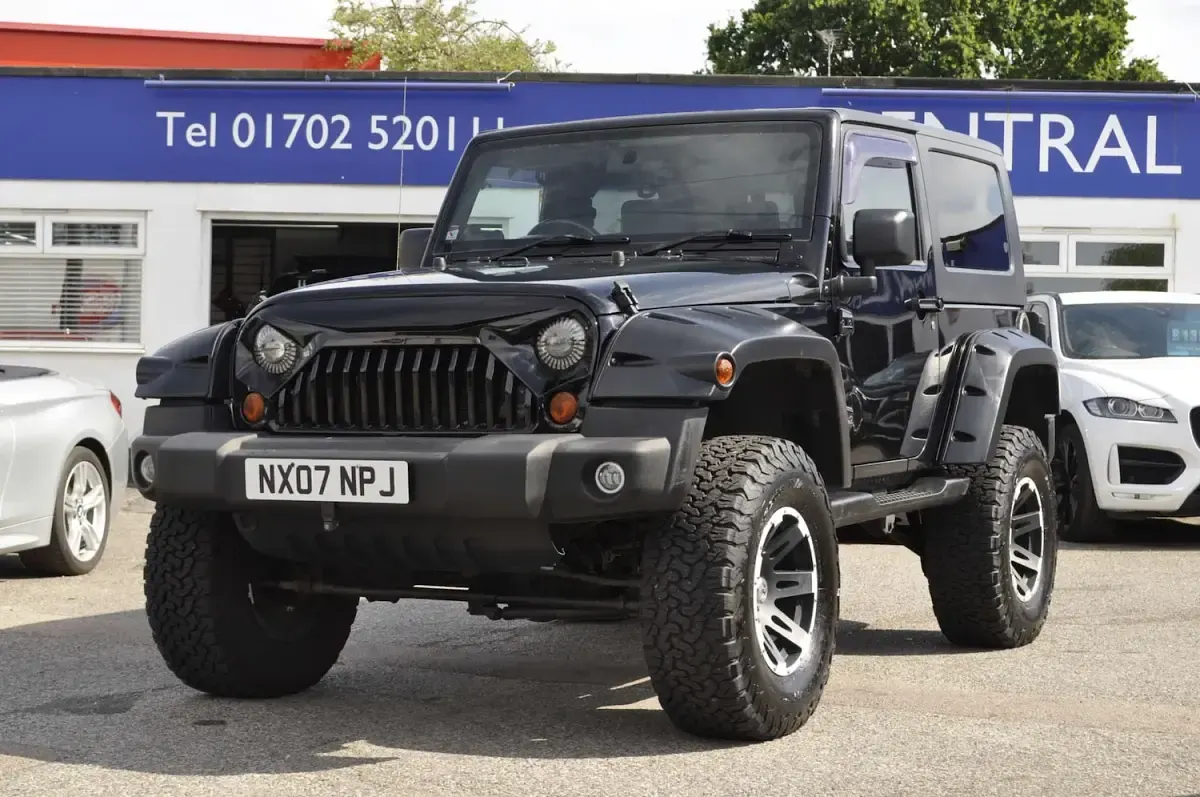Used Jeep Wrangler Rubicon 196 HP (144 kW) 2007 Black SUV
