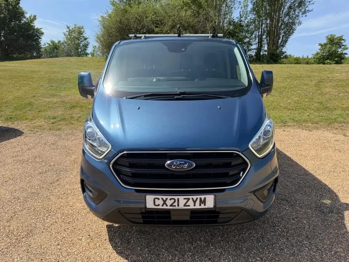 Used Ford Transit Custom Limited 126 HP (92 kW) 2021 Blue Van