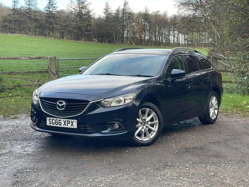 Used Mazda 6 175 HP (128 kW) 2016 Blue Estate