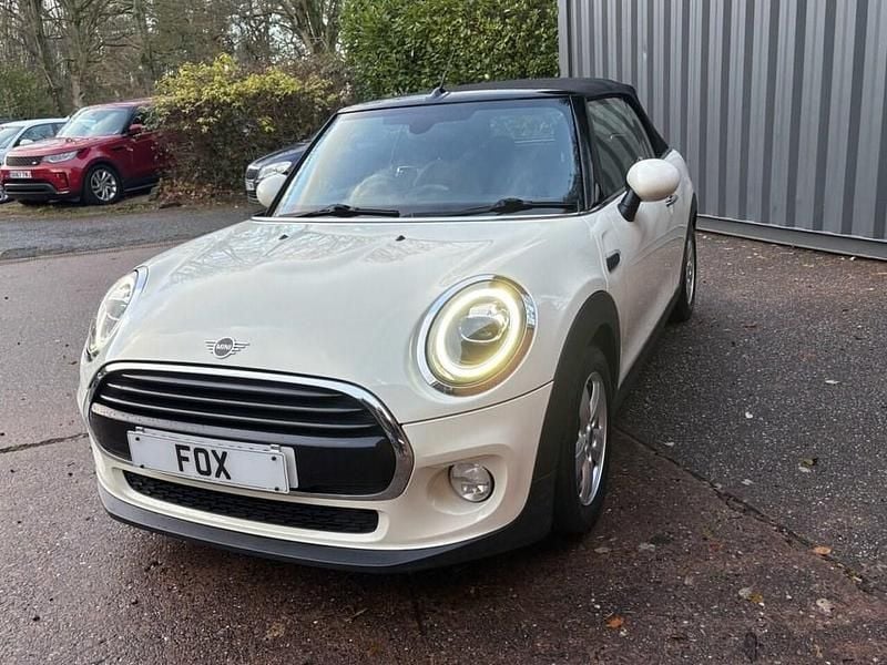 Used Mini Cooper Cabriolet 136 HP (100 kW) 2018 White Cabriolet