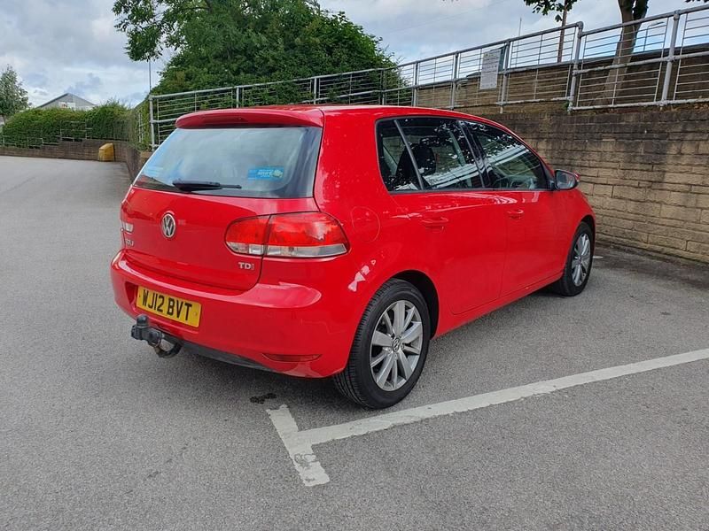Used VW Golf VII Match 2012 Red Hatchback