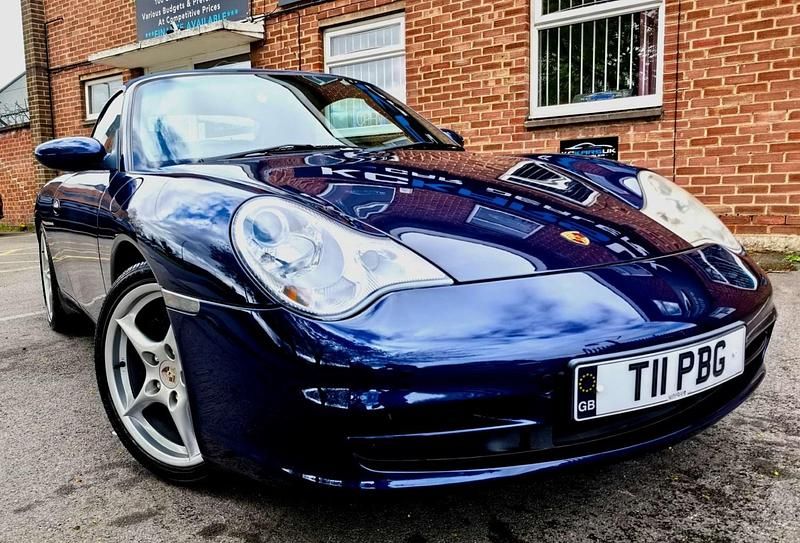 Used Porsche 911 Carrera Cabriolet 2002 Blue Cabriolet