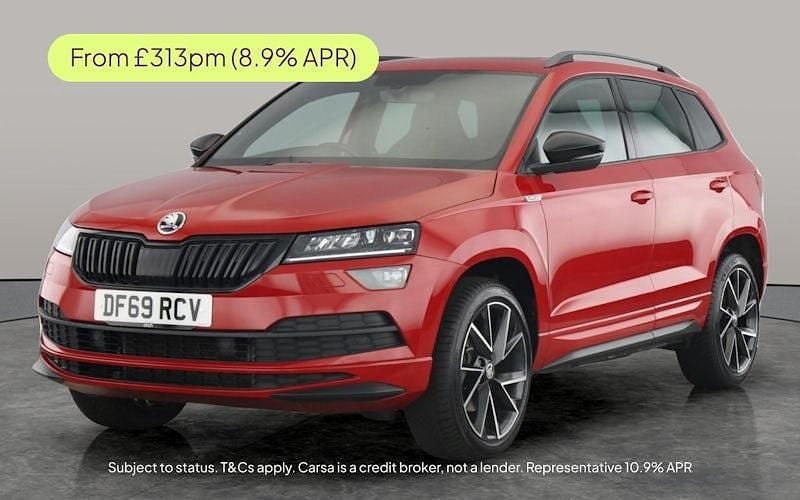 Used 2021 Skoda Karoq SportLine SUV | £19,609 (Good price) - Image 1/2