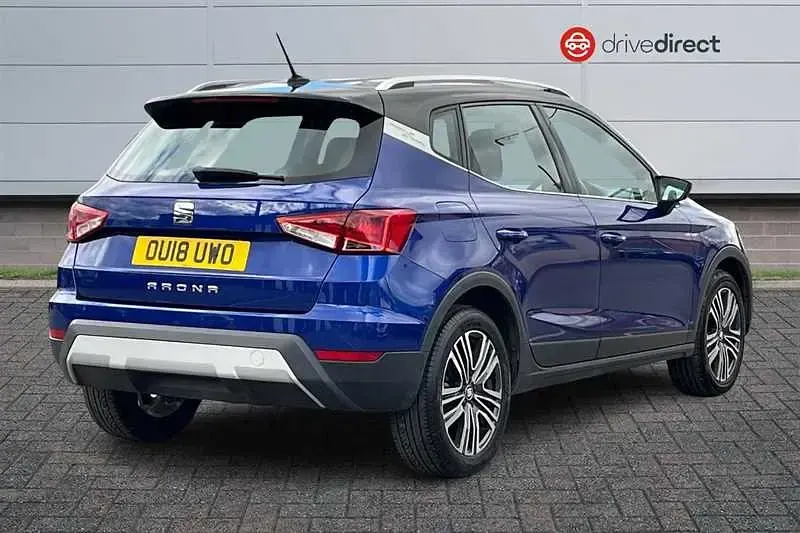 Used Seat Arona XCELLENCE 115 HP (84 kW) 2018 Blue SUV