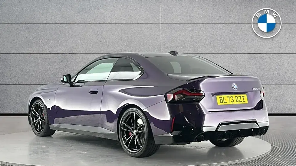 Used BMW 230 Coupé M Sport 242 HP (177 kW) 2023 Purple Coupe