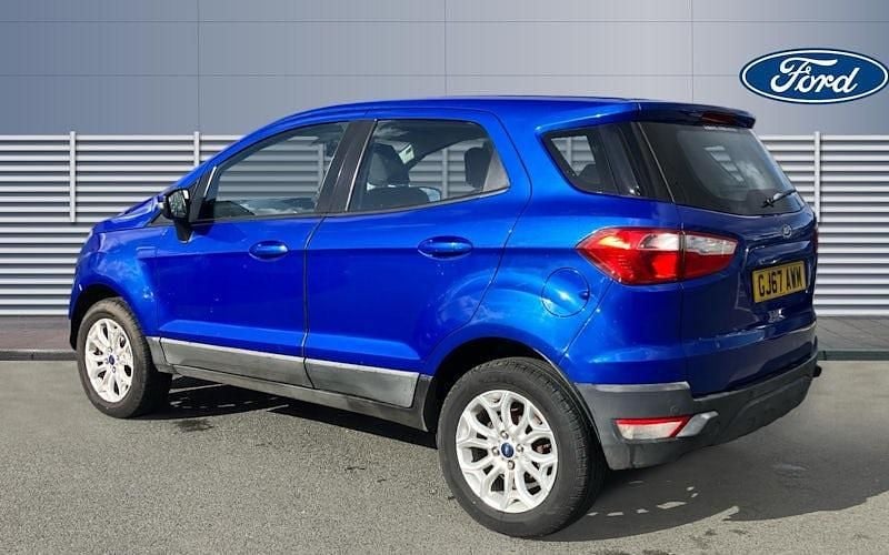 Used Ford Ecosport Zetec 112 HP (82 kW) 2017 Blue SUV
