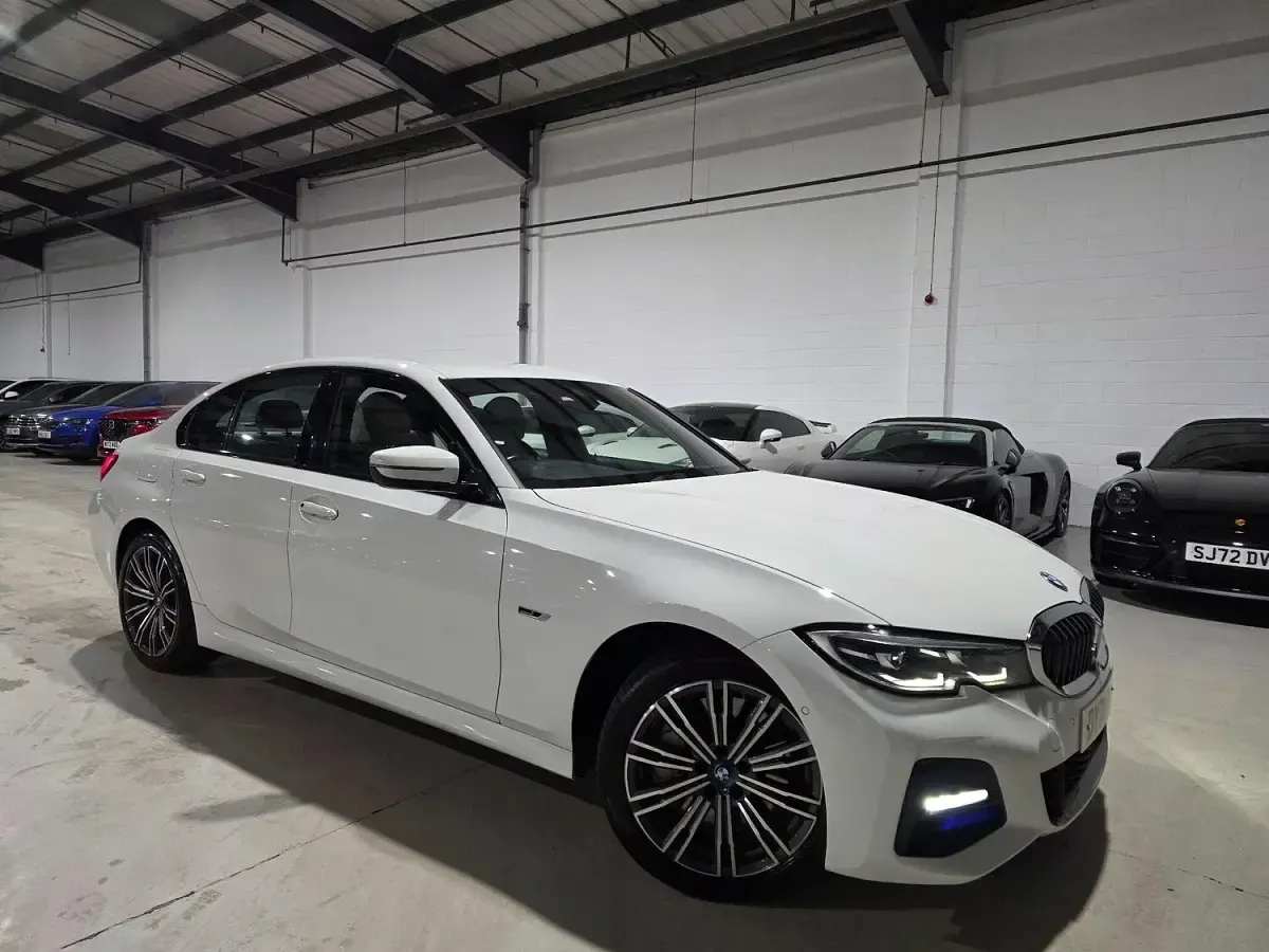 Used BMW 330e M Sport 2021 White Sedan