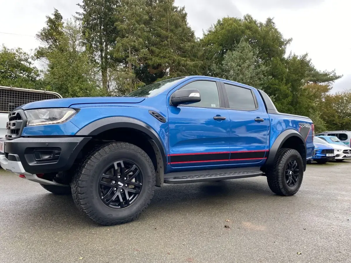 Second-hand Ford Ranger Raptor 210 CP (154 kW) 2022 Albastru Pickup