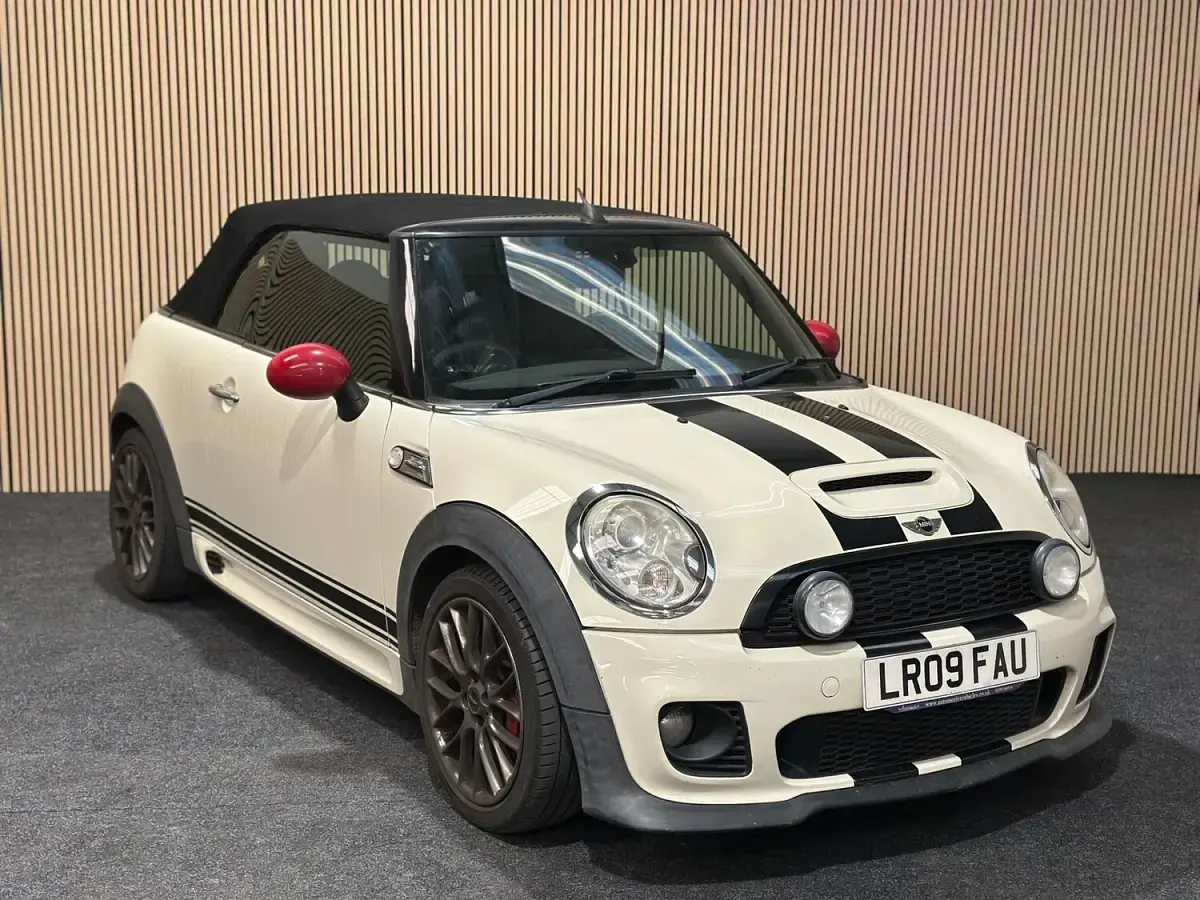 Used Mini John Cooper Works Cabriolet 2009 White Cabriolet