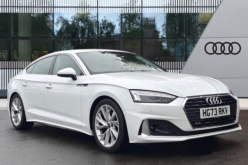 Used Audi A5 Sportback Sport 2023 White Hatchback