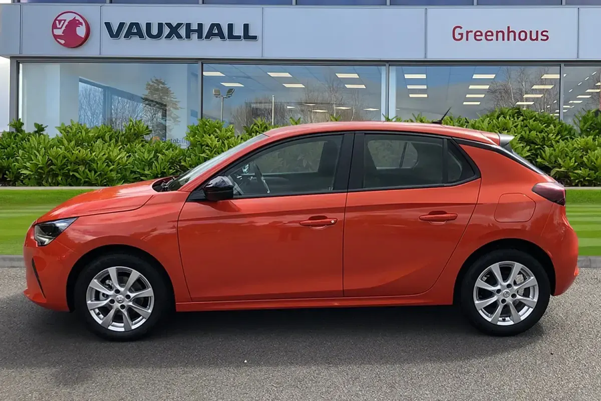 Used Vauxhall Corsa 2021 Orange Hatchback
