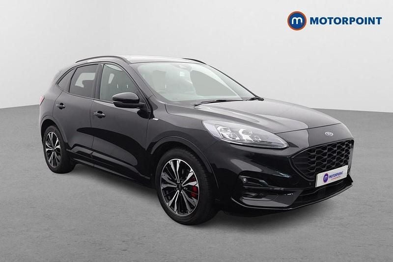 Black Used 2021 Ford Kuga ST-Line X SUV | £17,899 (Fair price) - Image 1/4