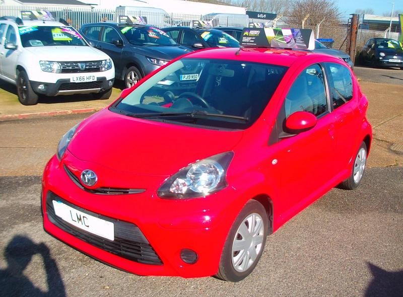 Used Toyota Aygo 2014 Red Hatchback