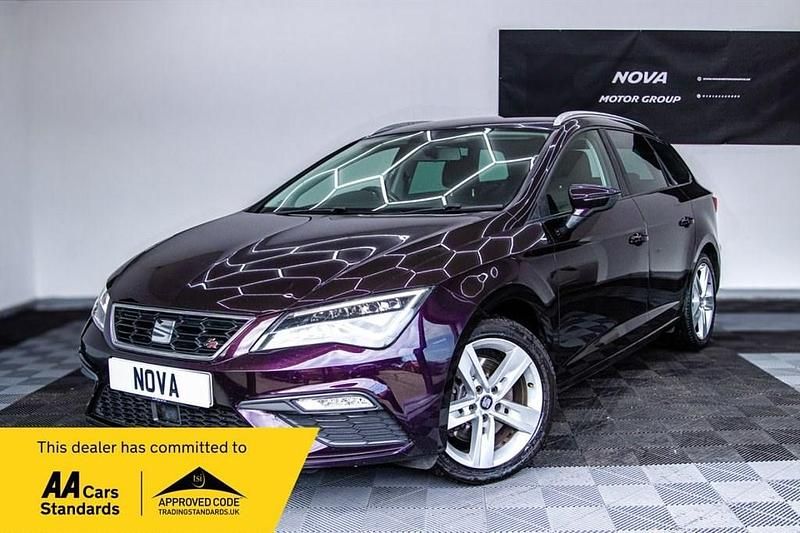 Purple Used 2018 Seat Leon ST FR Estate | £11,399 (Fair price) - Image 1/4