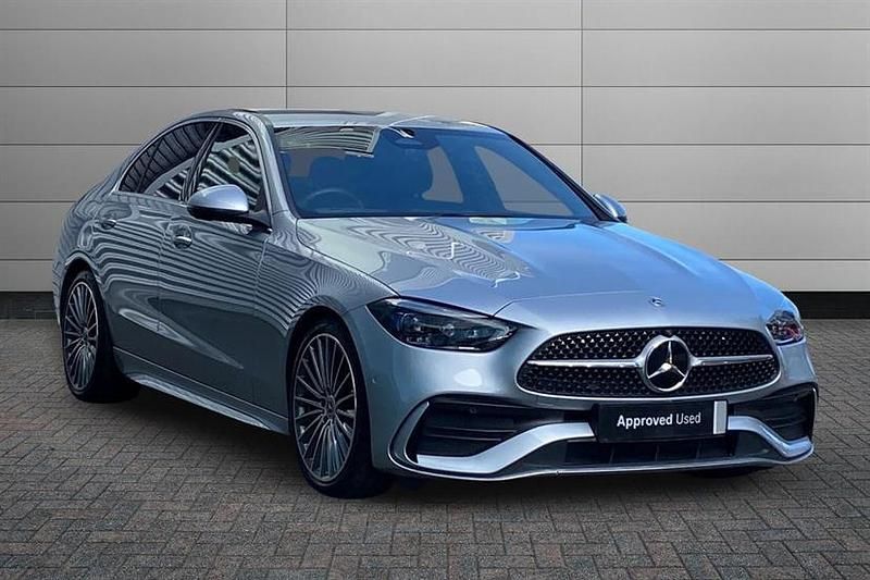 Used Mercedes C300 AMG Line Premium 265 HP (194 kW) 2025 High tech silver Sedan
