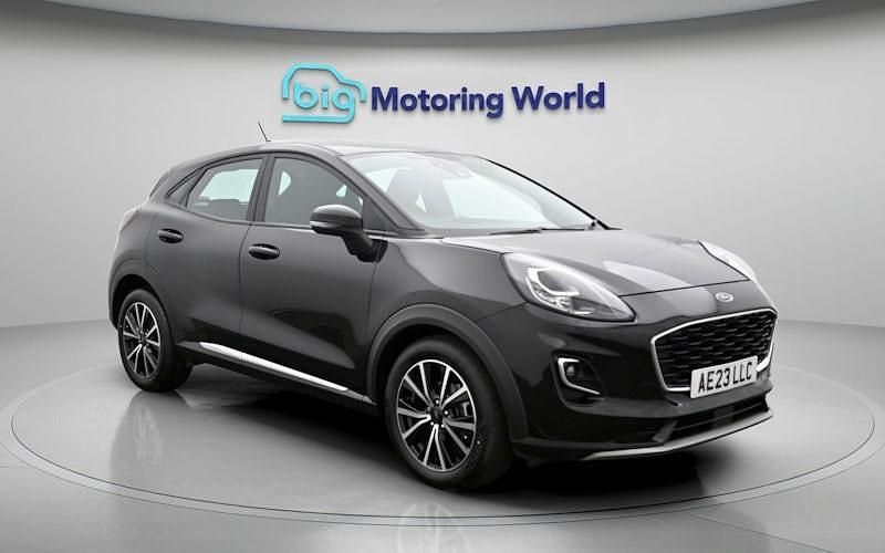 Begagnad Ford Puma Titanium 155 HK (114 kW) 2023 Svart SUV