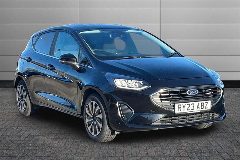 Black Used 2023 Ford Fiesta Titanium Hatchback | £13,490 (Fair price) - Image 1/4