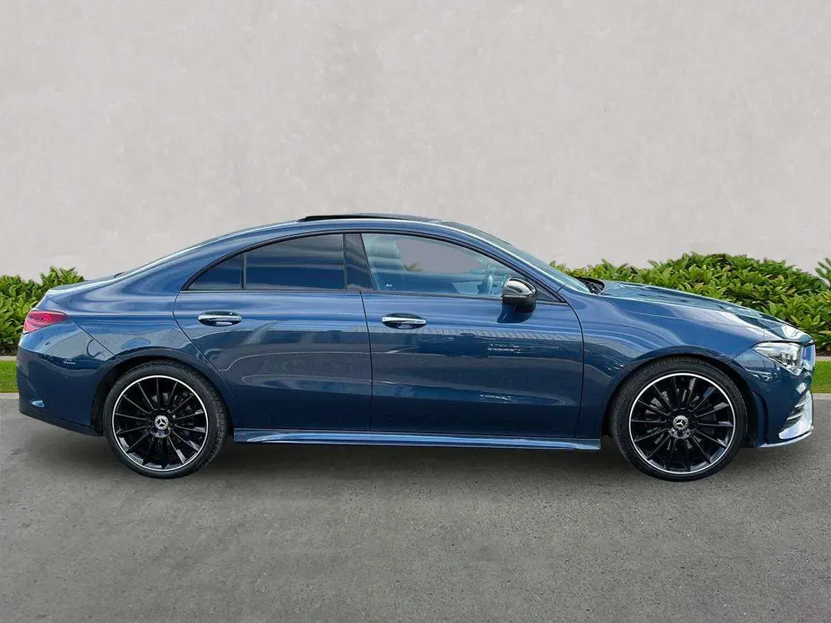 Used Mercedes CLA220 AMG Line Premium Plus 2023 Blue Sedan