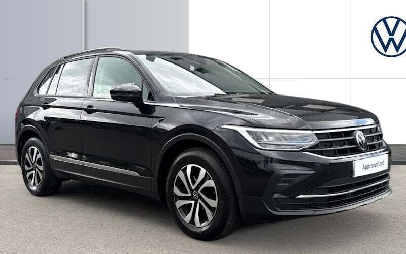 Black Used 2022 VW Tiguan Active SUV | £19,637 (Fair price) - Image 1/4