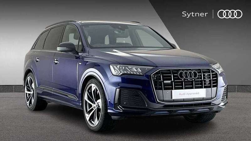 Blue Used 2020 Audi Q7 Black Edition SUV | £38,250 (A bit pricey) - Image 1/4