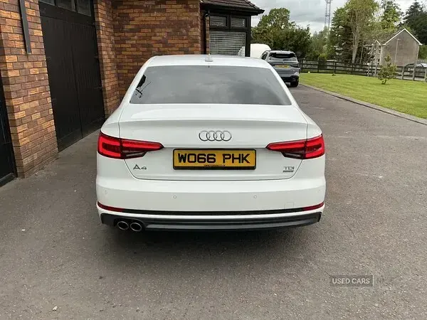 Used Audi A4 S-Line 190 HP (139 kW) 2017 White Sedan