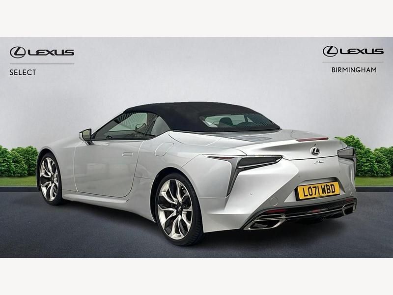 Used Lexus LC 500 Sport Line 2022 Silver Cabriolet