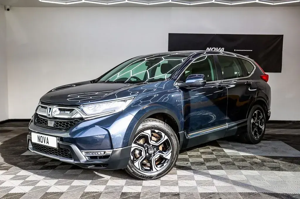 Used Honda CR-V Hybrid 184 HP (135 kW) 2019 Blue SUV