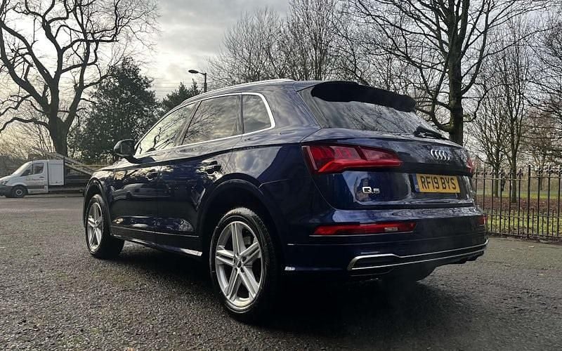 Używany Audi Q5 S-Line 190 KM (139 kW) 2019 Niebieski SUV