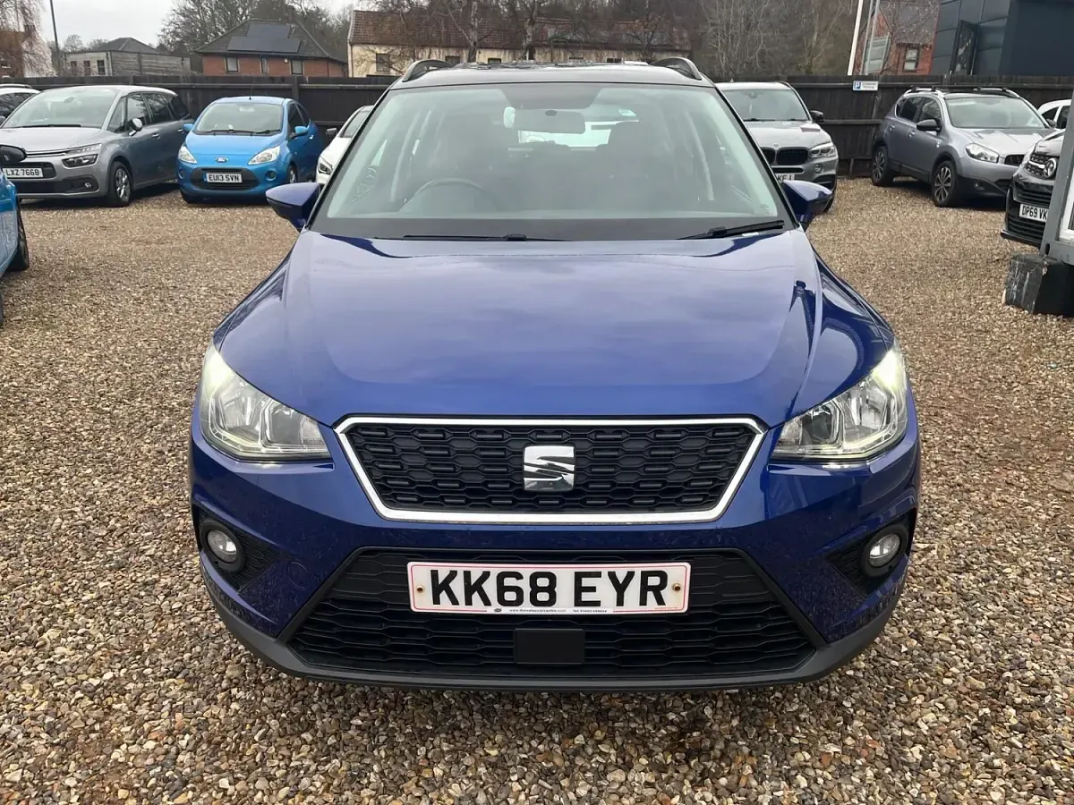 Used Seat Arona SE Technology 113 HP (83 kW) 2019 Blue SUV