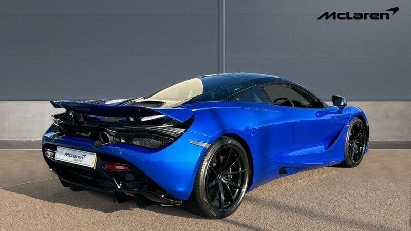 Used McLaren 720S 720 HP (529 kW) 2023 Blue Coupe