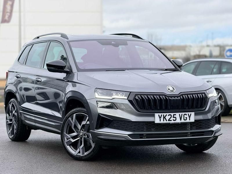 Grey Used 2025 Skoda Karoq SportLine SUV | £26,864 (Fair price) - Image 1/4