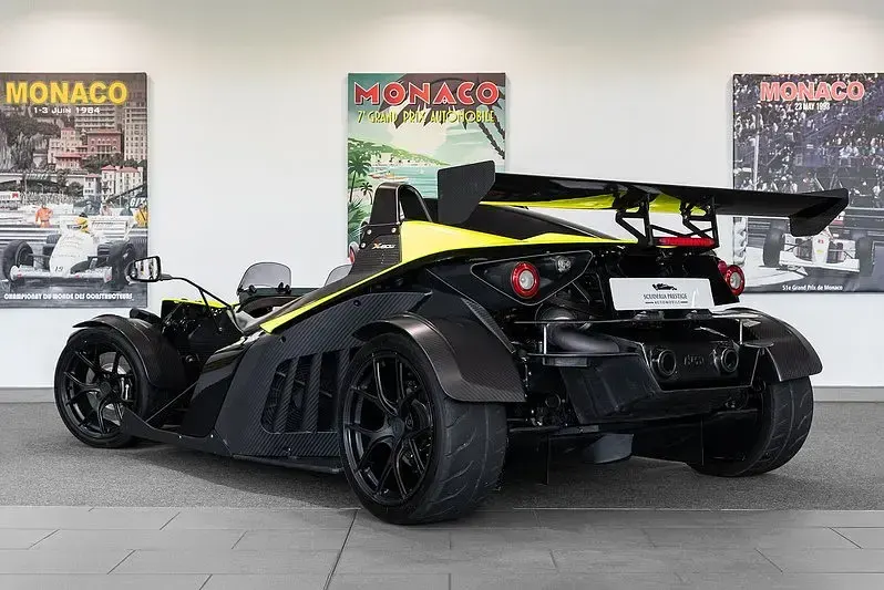 Used KTM X-Bow 349 HP (256 kW) 2021 Fluorescent green wrap Cabriolet