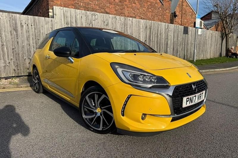 Used DS Automobiles DS3 Prestige 130 HP (95 kW) 2017 Yellow Hatchback