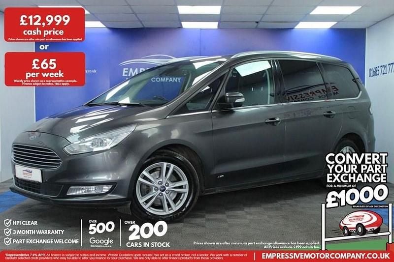 Used Ford Galaxy Titanium 150 HP (110 kW) 2018 Grey MPV
