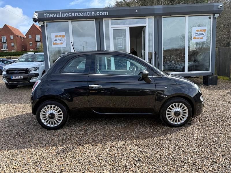 Used Fiat 500 Lounge 69 HP (50 kW) 2013 Black Hatchback