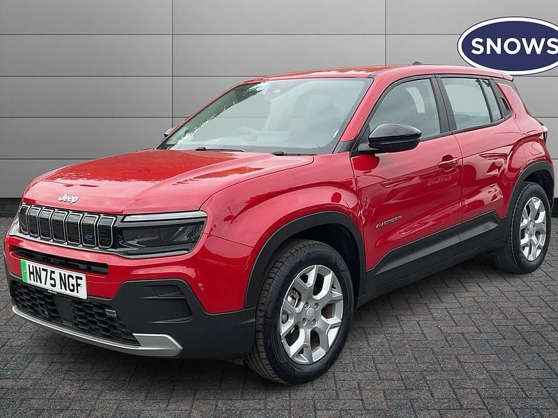 Used Jeep Avenger EV Altitude 114 kW (156 HP) 2025 Red SUV