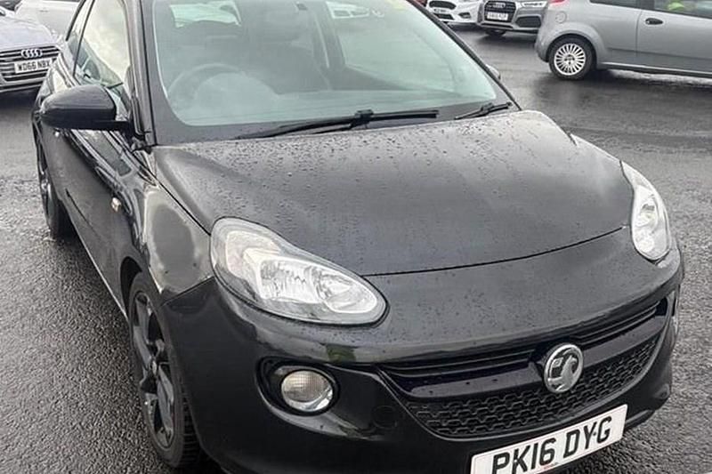Used Vauxhall Adam S 70 HP (51 kW) 2016 Black Hatchback
