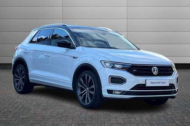 White Used 2020 VW T-Roc R-line SUV | £18,995 (Fair price) - Image 1/4