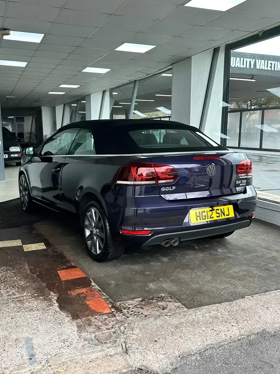 Used VW Golf Cabriolet SE 2012 Purple Cabriolet