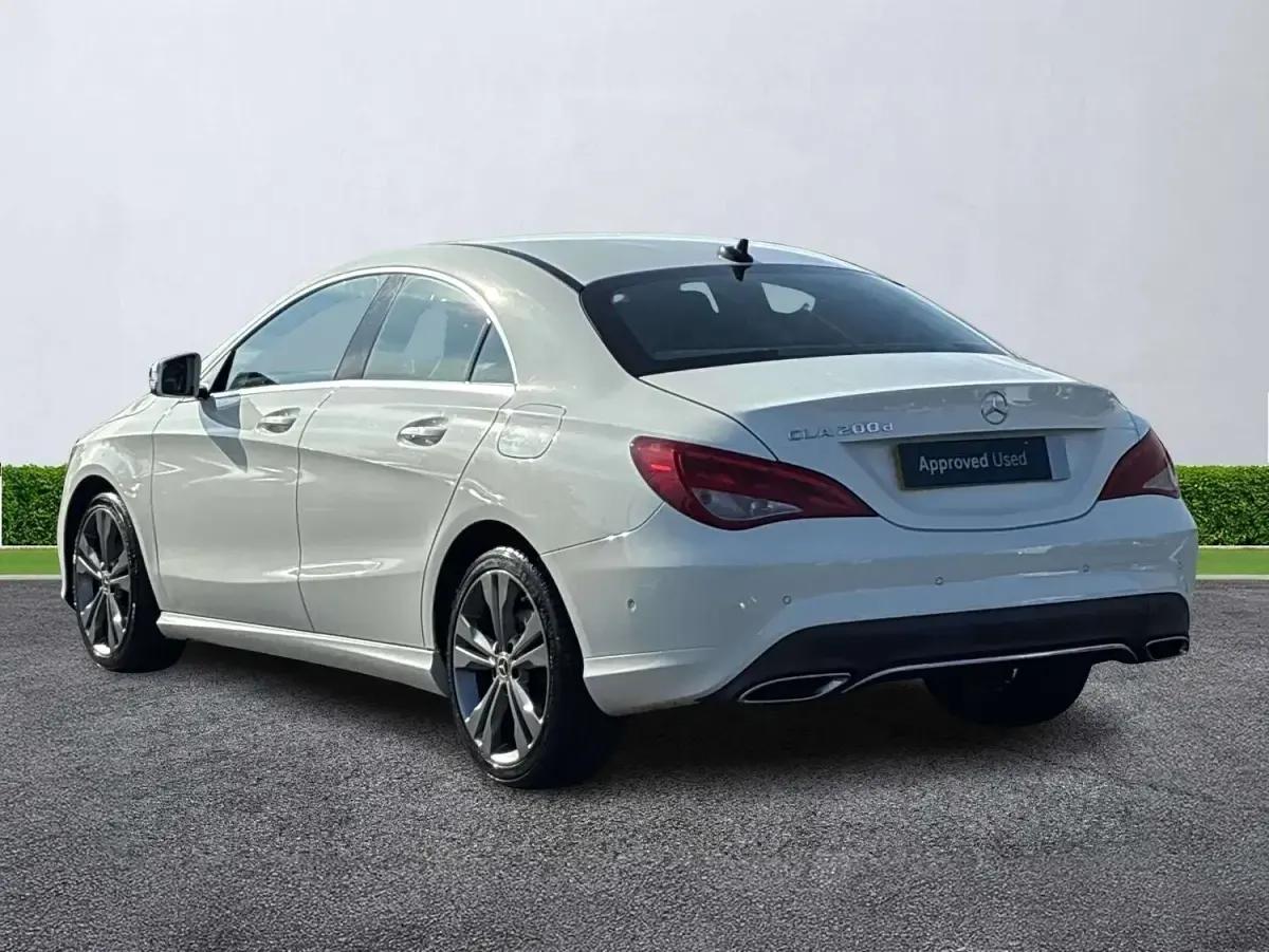 Used Mercedes CLA200 2017 White Coupe