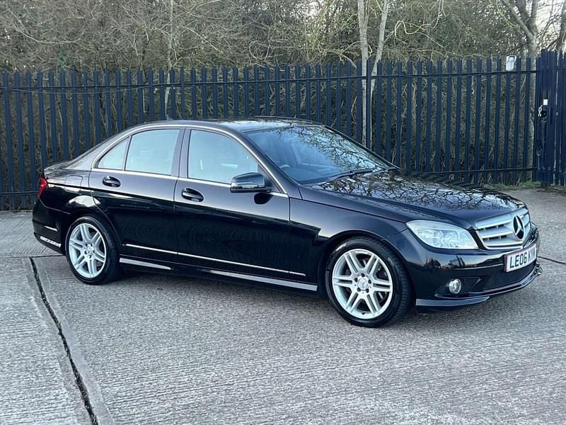 Used Mercedes C320 2009 Black Sedan