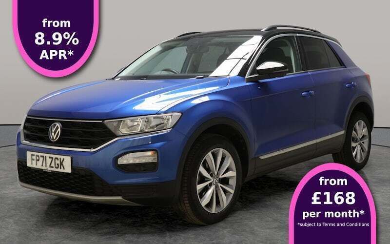 Blue Used 2022 VW T-Roc Design SUV | £13,557 (Super price) - Image 1/3