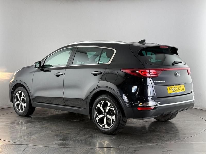 Used Kia Sportage 136 HP (100 kW) 2019 Black SUV