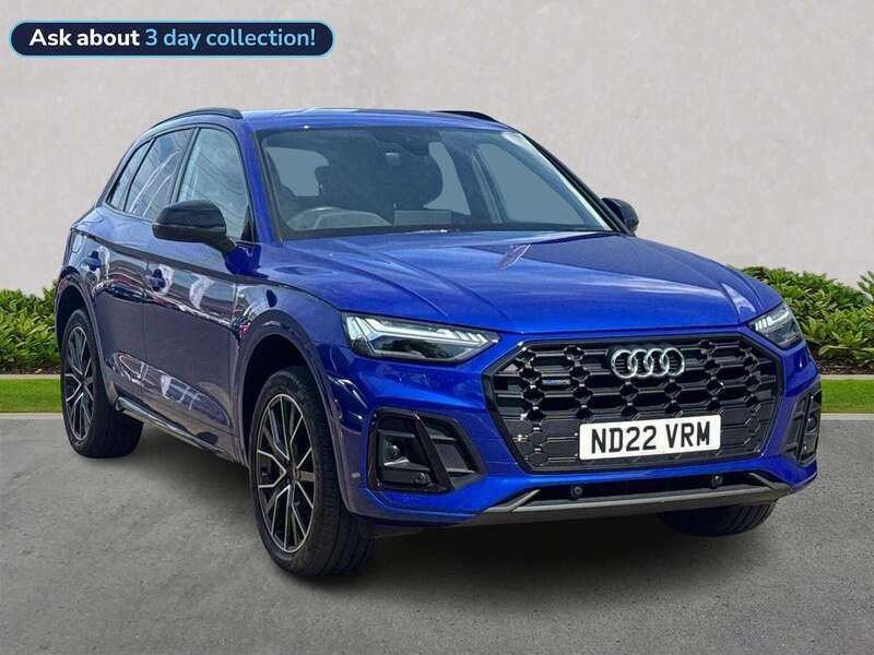 Blue Used 2022 Audi Q5 Comfort SUV | £37,286 (Fair price) - Image 1/4