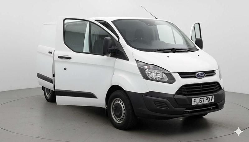 White Used 2017 Ford Transit Custom Van | £7,995 (Good price) - Image 1/4