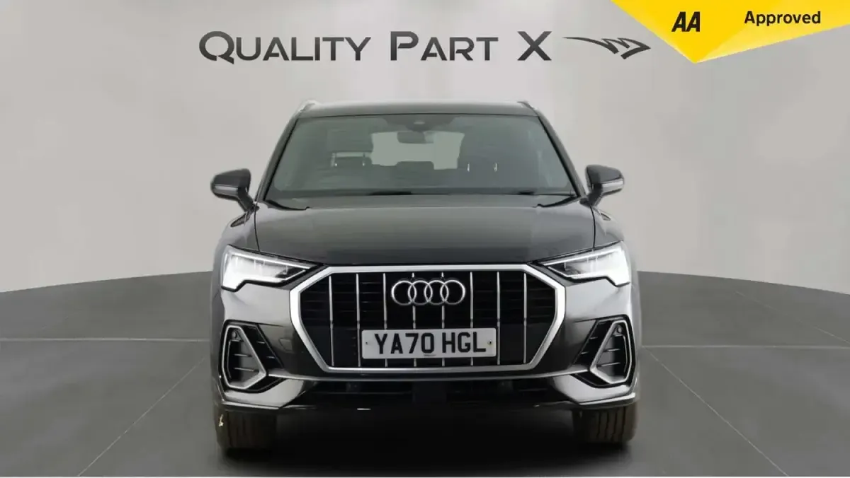 Used Audi Q3 S-Line 150 HP (110 kW) 2021 Black SUV