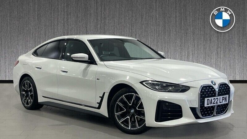 White Used 2022 BMW 420 Gran Coupé M Sport Coupe | £25,499 (Super price) - Image 1/4